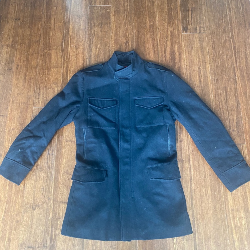 Alfani Men’s Slim Fit Coat Black - Medium. NWOT